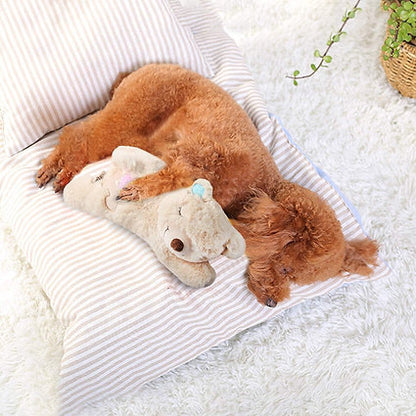 Snuggle Heartbeat Bear with Warmth Pack: Providing The Ultimate Transition for Puppies from the breeder to their Fur-Ever Home- Single
