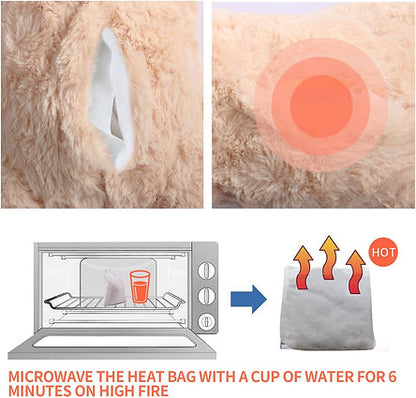 Snuggle Heartbeat Bear with Warmth Pack: Providing The Ultimate Transition for Puppies from the breeder to their Fur-Ever Home- Single