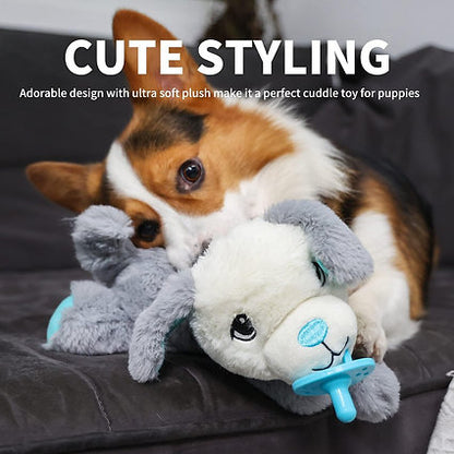 Soothing Heartbeat Toy for Puppies with pacifier and warmer- Single