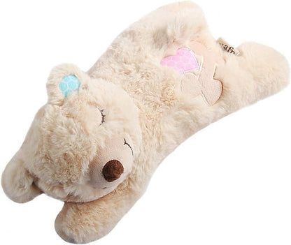 Snuggle Heartbeat Bear with Warmth Pack: Providing The Ultimate Transition for Puppies from the breeder to their Fur-Ever Home- Single
