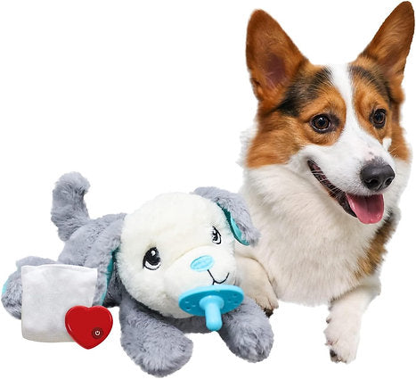 Soothing Heartbeat Toy for Puppies with pacifier and warmer- Single