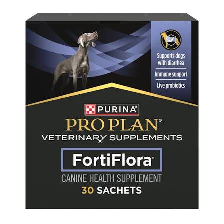 Purina Pro Plan FortiFlora Probiotic for Dogs &amp; Puppies – Digestive &amp; Immune Support Powder